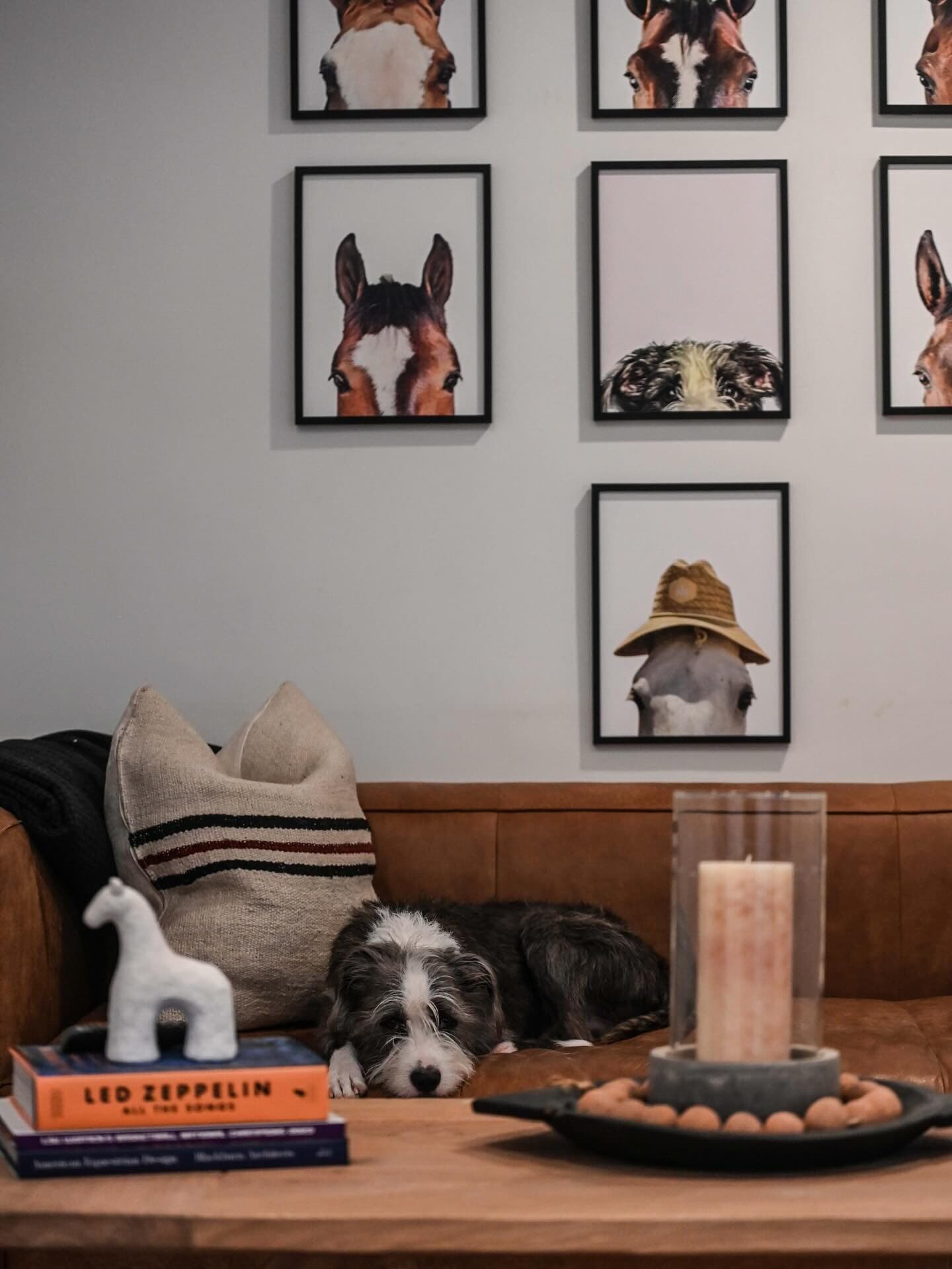 The barn lounge at 21 Mile Ranch